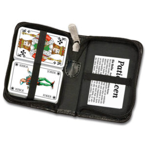 Patiencekarten im Etui