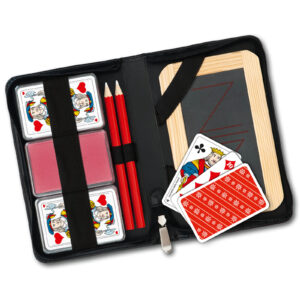 Jassetui gross mit französischen Karten