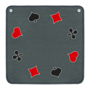 Jassteppich grau mit französischen Motiven