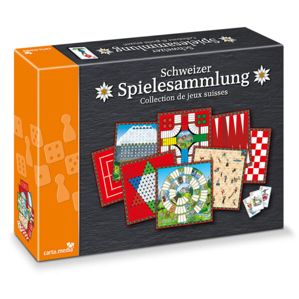 Spielesammlung im Schweizer Look