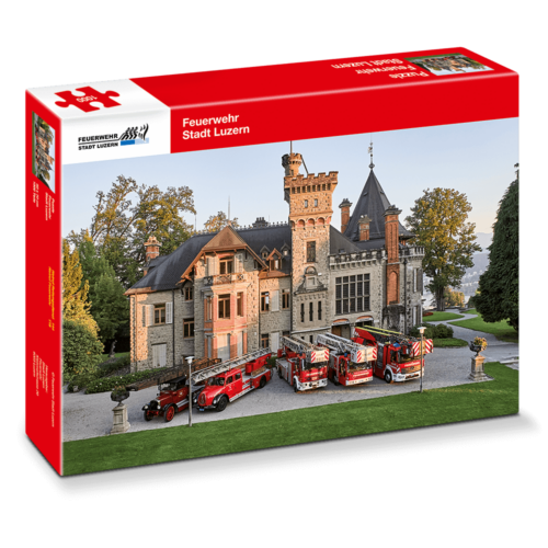 1000 Teile Puzzle Feuerwehr Luzern