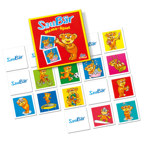 Memospiel in flacher Faltmappe