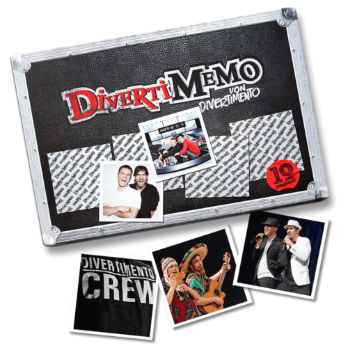 Memospiel mit 72 Bildkarten, resp. 36 Bildpaare in Stülpdeckelschachtel