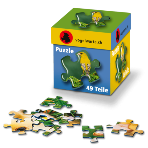 Puzzle individuell gestaltet mit 49 Teilen in Würfelbox