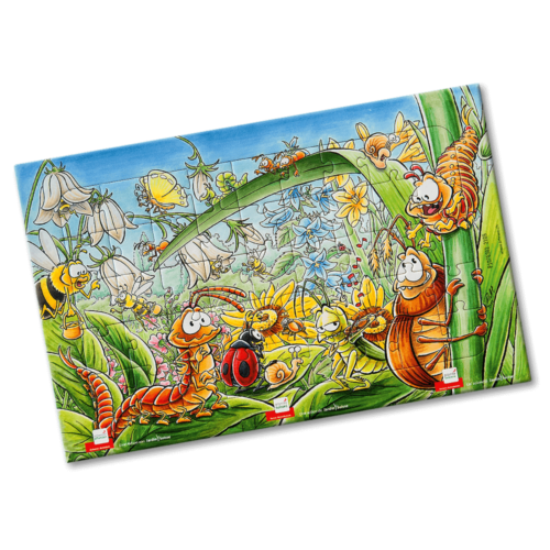 Rahmenpuzzle klein mit 15 - 45 - oder 96 Teilen