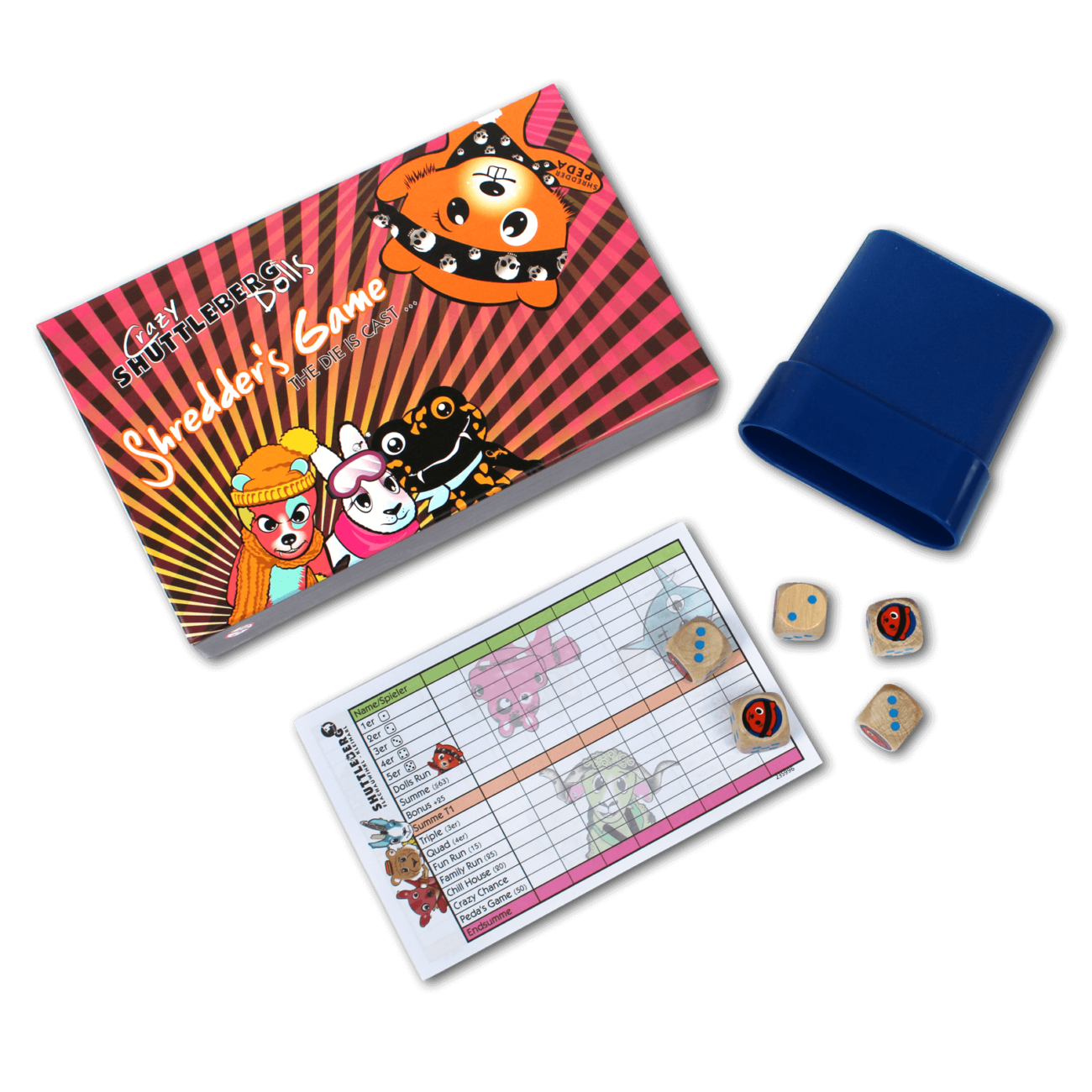 Yatzy Spiel personalisiert