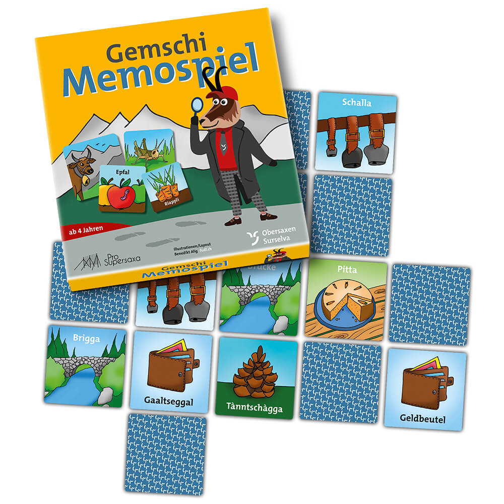 Memospiel mit 24 Bildpaaren 4011