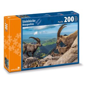 200 Teile Puzzle Steinböcke