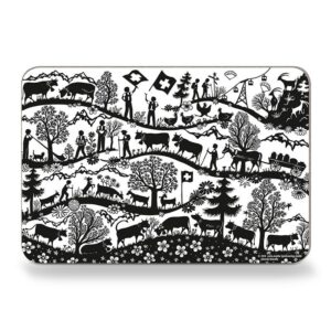 Küchenbrettchen "Schweizer Landleben"