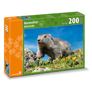 200 Teile Puzzle Murmeltier