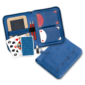 Jassgarnitur Blue Sky mit französischen Karten