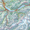 Puzzle Karte der Schweiz Ausschnitt