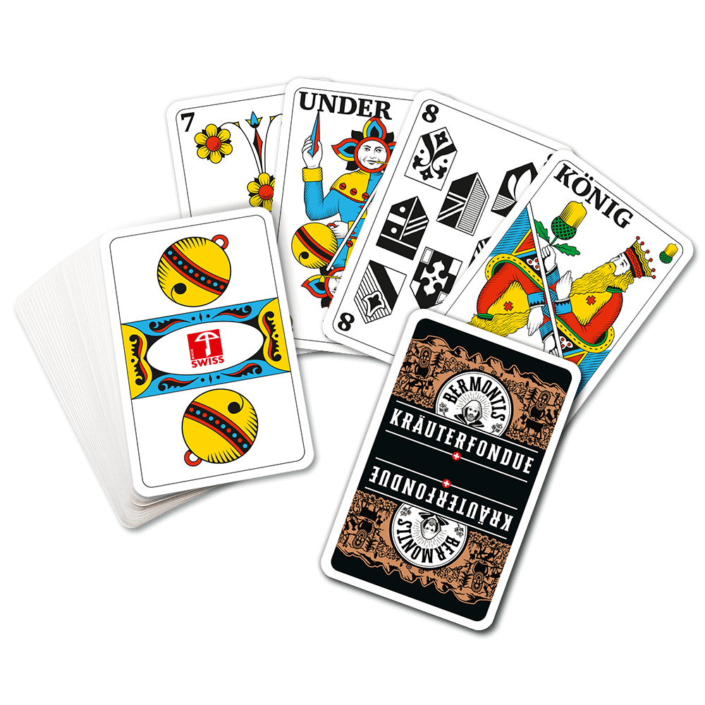 Jasskarten deutsche Motive Opti