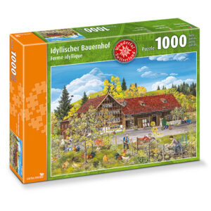 1'000 Teile Puzzle Idyllischer Bauernhof