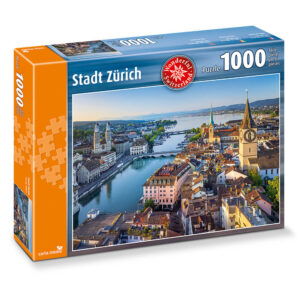 1000 Teile Puzzle Stadt Zürich
