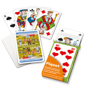 Piquetkarten mit Appenzellermotiv