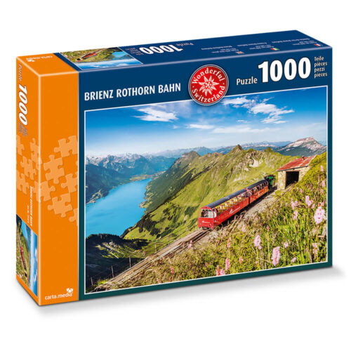 1000 Teile Puzzle Brienz Rothorn Bahn