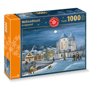 1000 Teile Puzzle Weihnachtszeit in Appenzell