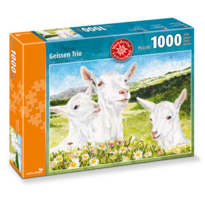 1'000 Teile Puzzle Geissen Trio