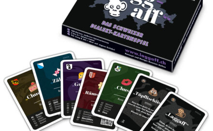 Laggaff das Schweizer Dialekt Kartenspiel