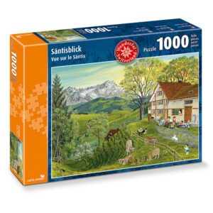 1000 Teile Puzzle Säntisblick