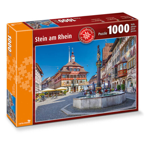 1000 Teile Puzzle Stein am Rhein